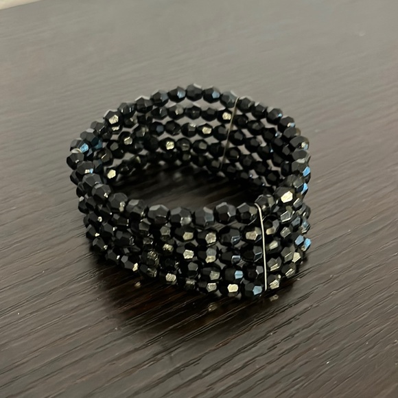 Black elastic bracelet - Picture 1 of 1